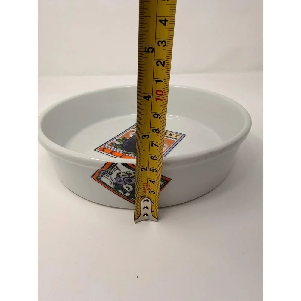 BIA Cordon Bleu Quiche Dish Unisex 9.5in‎ White Eggplant Seed Packet
